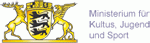 Logo Ministerium fr Kultus, Jugend und Sport in Baden-Wrttemberg